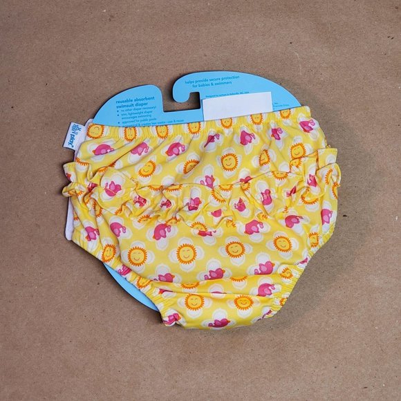 I-Play Swimsuit Diaper 24 Months Yellow - Picture 3 of 5